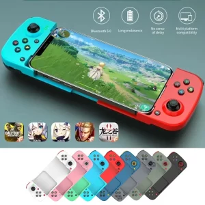 d3 wireless stretchable game controller bluetooth 5.0 mobile phone gamepad controller for iphone samsung xiaomi android & ios pc